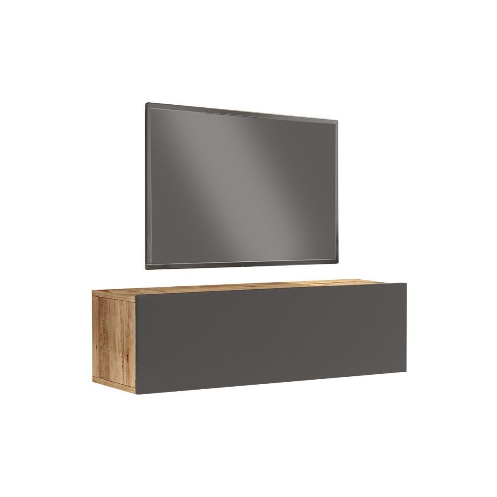 Mueble Mesa TV Moderno con Puerta en Melamina