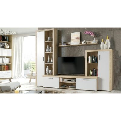 Mueble de salón y TV Composición de salón grande 263 Cm